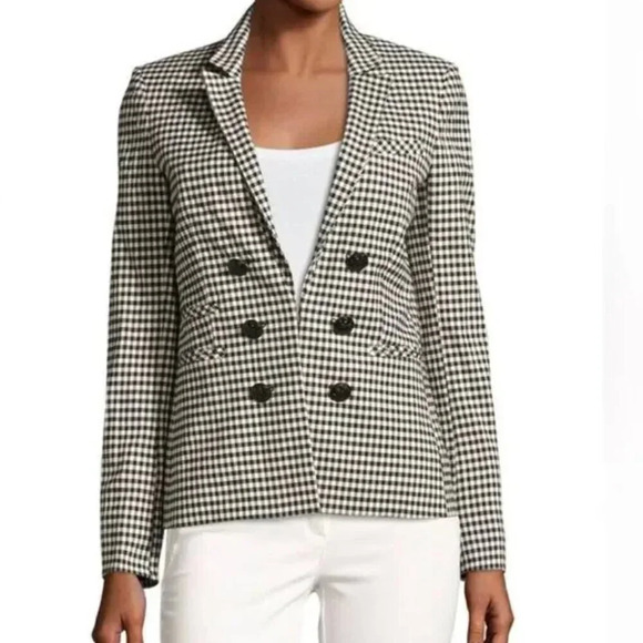 Veronica Beard Jackets & Blazers - Veronica Beard Cottage Gingham Blazer